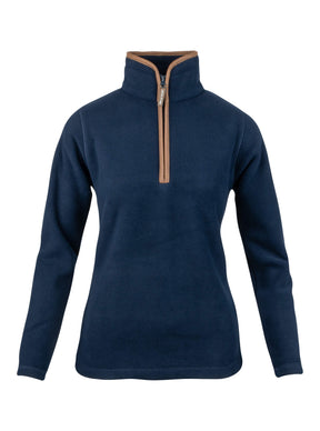 Dames Fleecetrui Marineblauw