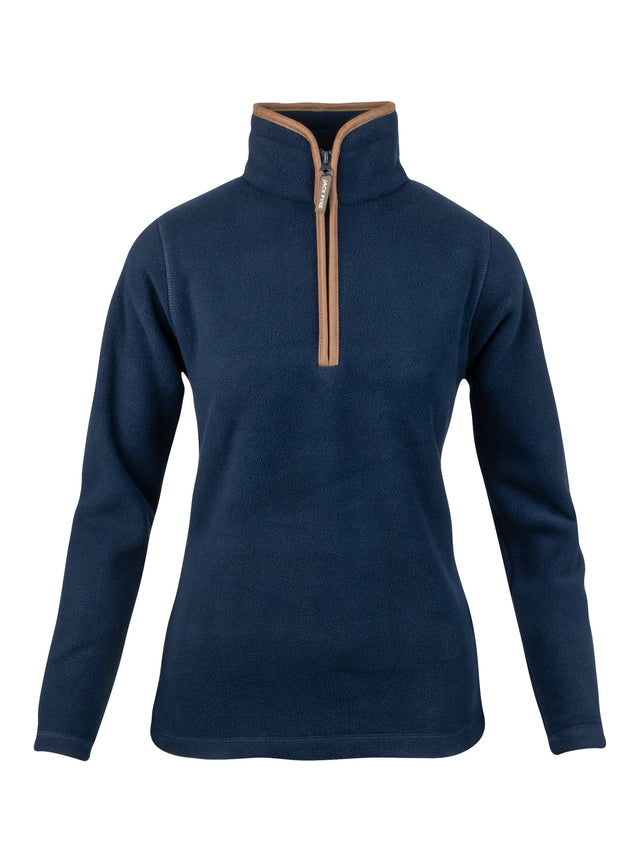 Dames Fleecetrui Marineblauw