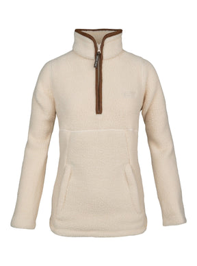 Junior Sherpa Fleecetrui Halve Rits Sail