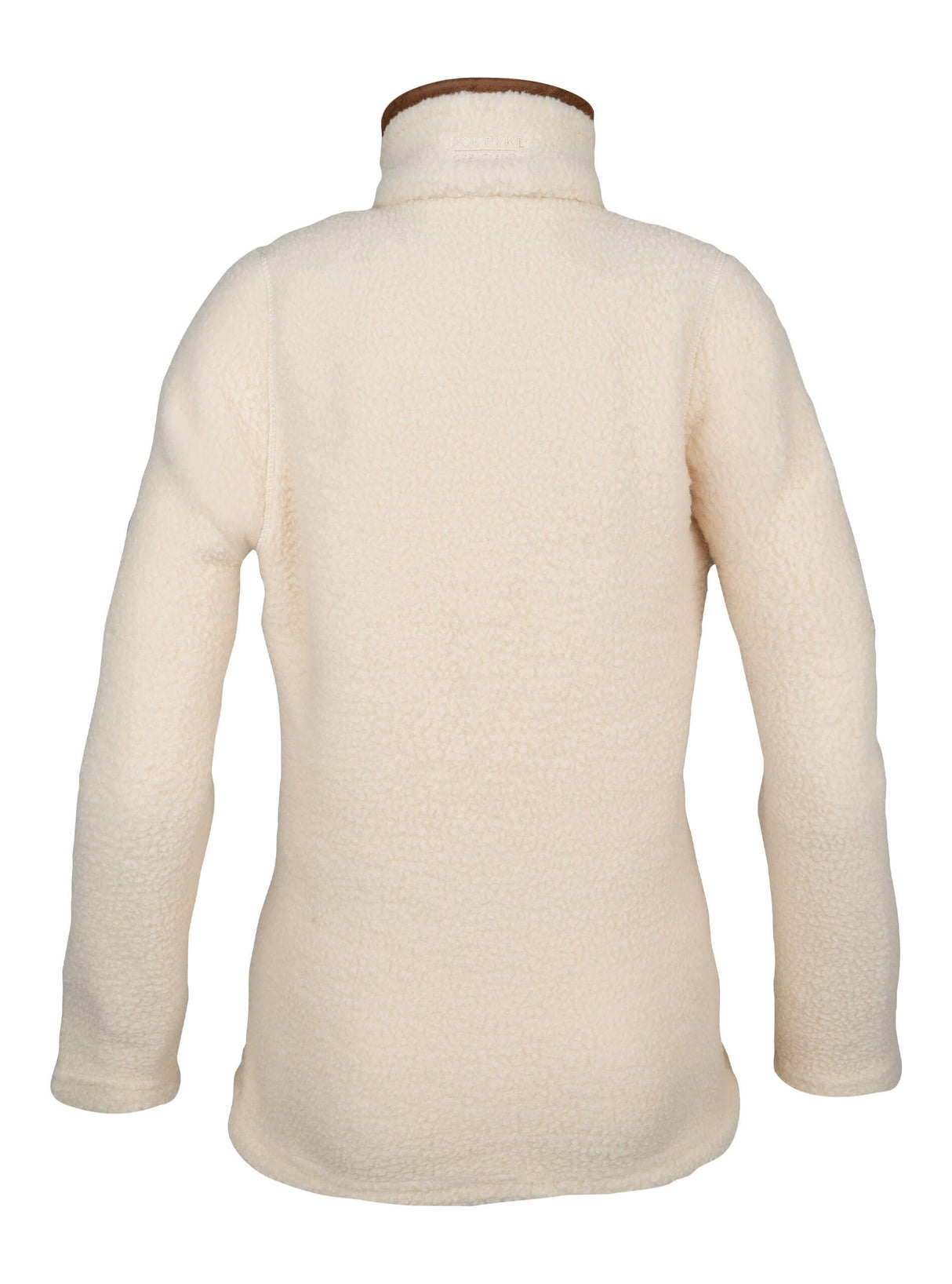 Dames Sherpa Fleecetrui Halve Rits Sail