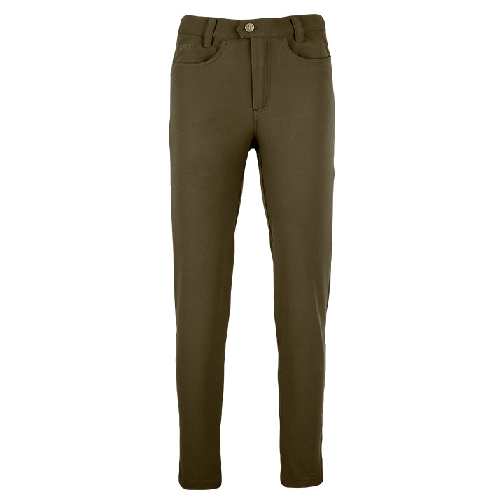 Dames Contour Stretchbroek Bruin