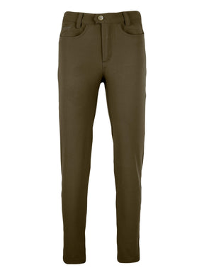 Dames Contour Stretchbroek Bruin