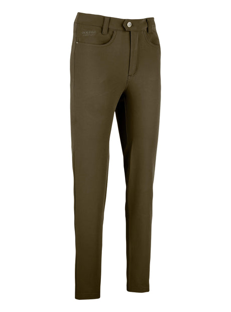 Dames Contour Stretchbroek Olijf
