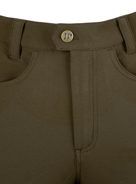Dames Contour Stretchbroek Bruin