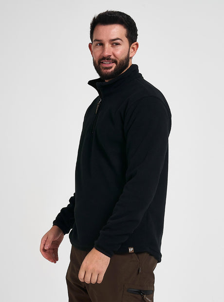 Country Fleecetrui Antraciet