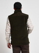 Sherpa Fleece Bodywarmer Camel