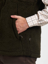 Sherpa Fleece Bodywarmer Camel