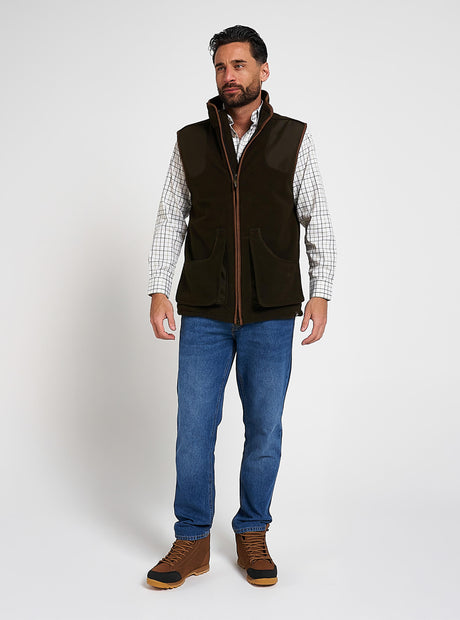 Schutters Bodywarmer Donkerolijf