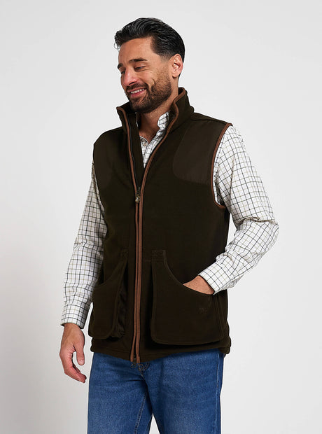Schutters Bodywarmer Donkerolijf