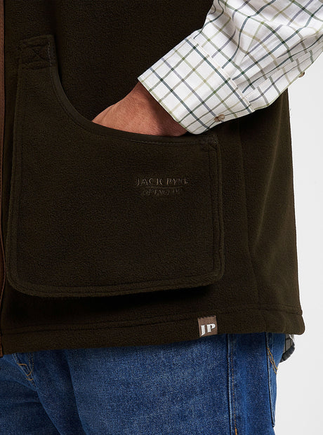 Schutters Bodywarmer Donkerolijf