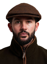 Newsboy Cap Bruin Tweed