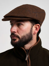 Newsboy Cap Bruin Tweed