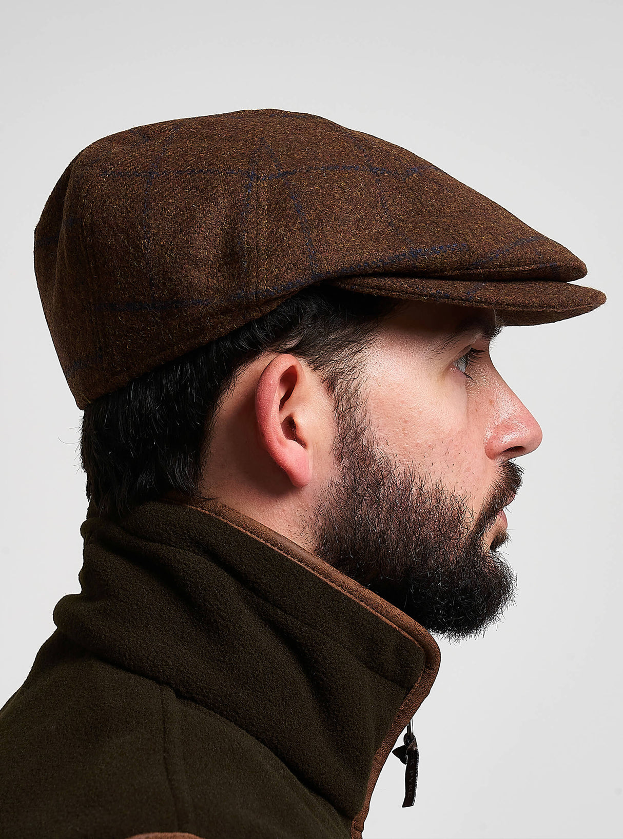 Newsboy Cap Bruin Tweed