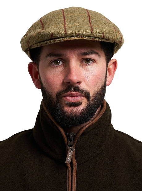 Flat Cap Wolmix Tweed