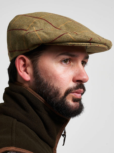 Flat Cap Wolmix Tweed