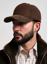 Lowland Tweed Baseballpet