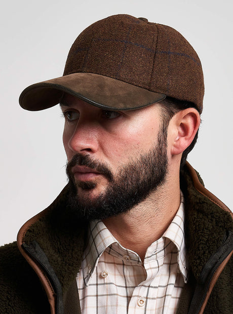 Lowland Tweed Baseballpet