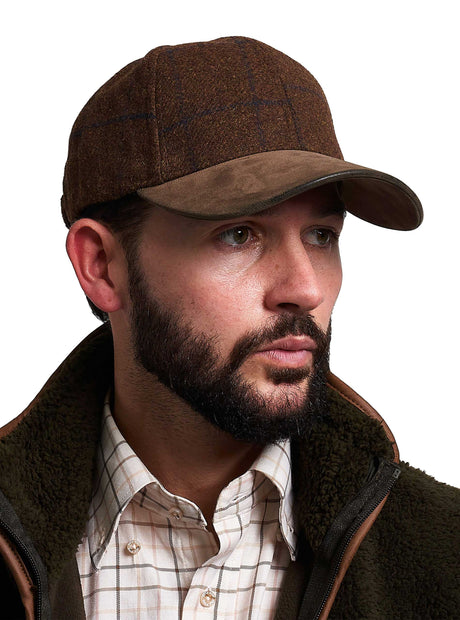 Lowland Tweed Baseballpet