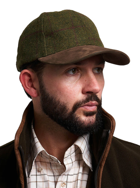 Lowland Tweed Baseballpet