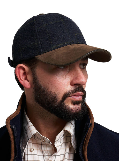 Lowland Tweed Baseballpet