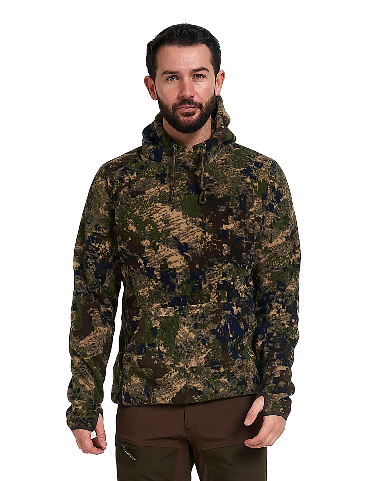 Fieldman Fleece Hoodie Groen