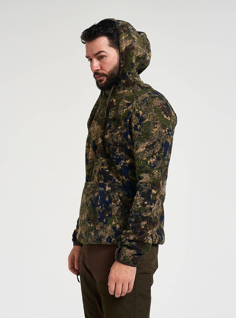 Fieldman Fleece Hoodie Groen