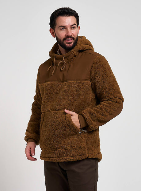 Sherpa Fleece Hoodie Gen 2 Camel