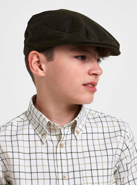 Junior Wax Flat Cap