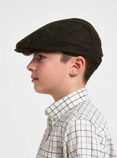 Junior Wax Flat Cap