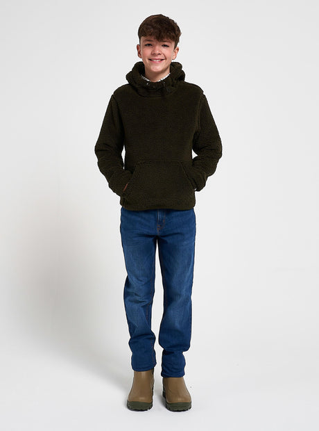 Junior Sherpa Fleece Hoodie