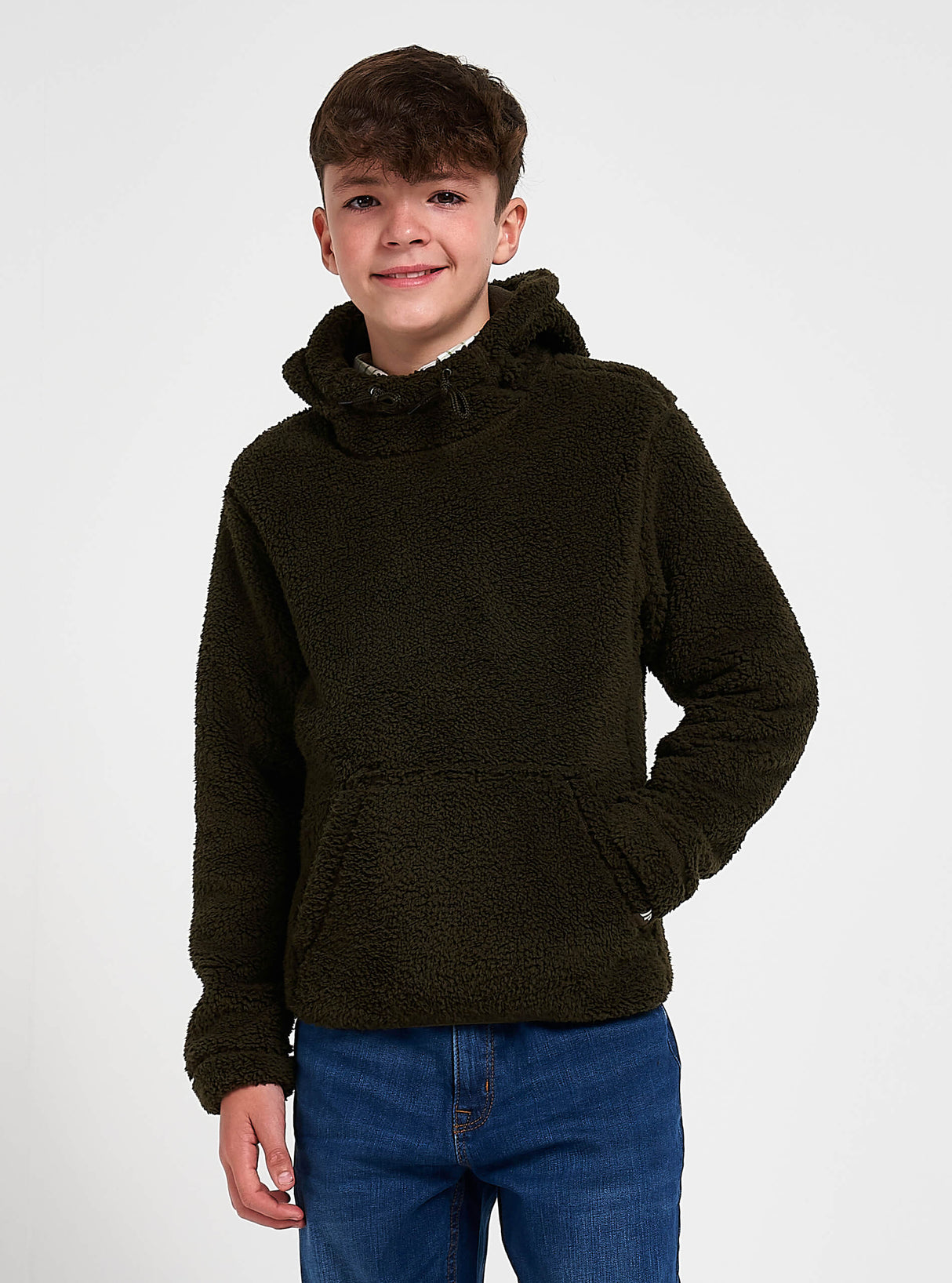 Junior Sherpa Fleece Hoodie