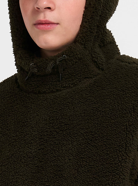 Junior Sherpa Fleece Hoodie