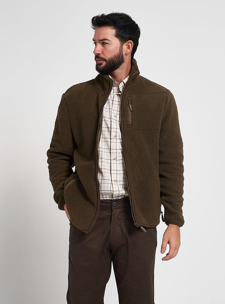 Shires Fleecejas Groen