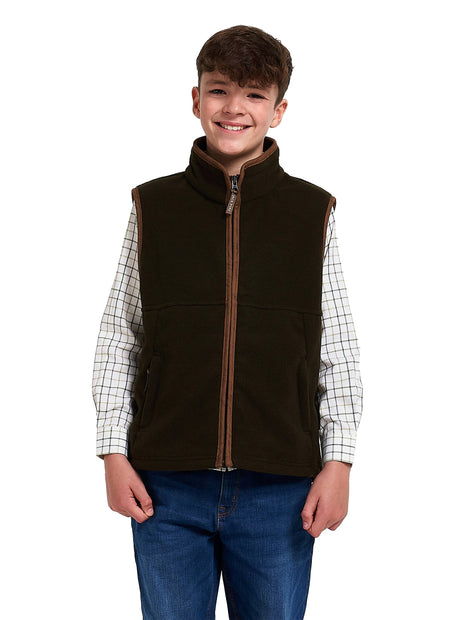 Junior Countryman Bodywarmer Donkerolijf