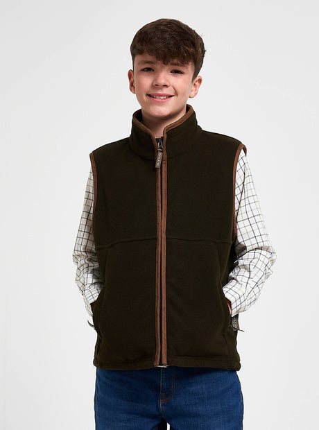 Junior Countryman Bodywarmer Donkerolijf