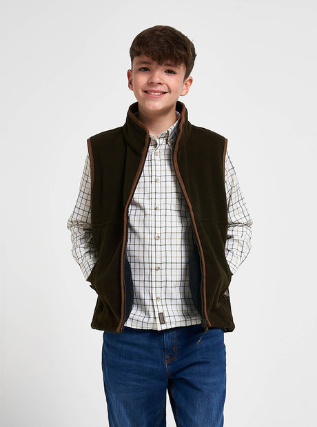 Junior Countryman Bodywarmer Donkerolijf