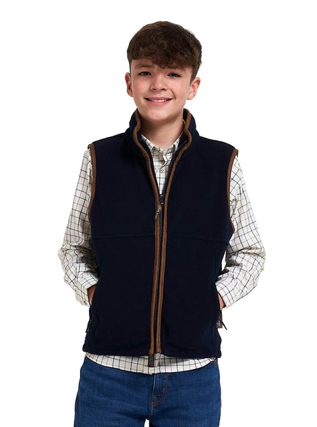 Junior Countryman Bodywarmer Marineblauw