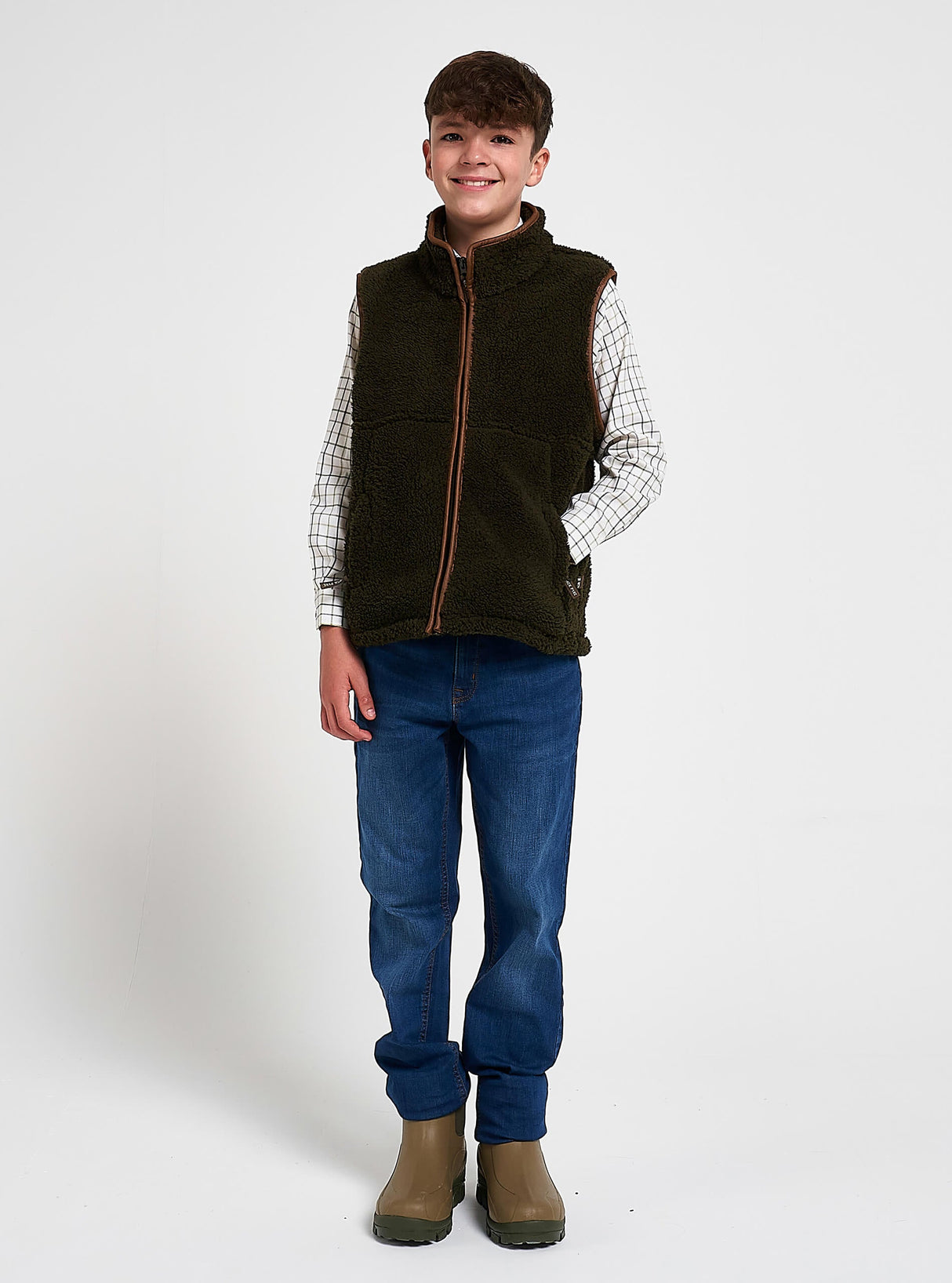 Junior Sherpa Fleece Bodywarmer