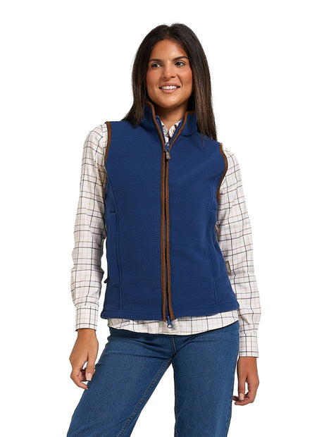 Dames Countryman Fleece Bodywarmer Champignon