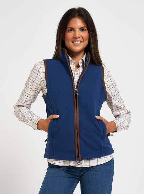 Dames Countryman Fleece Bodywarmer Roselle