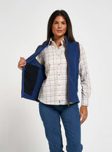 Dames Countryman Fleece Bodywarmer Roselle