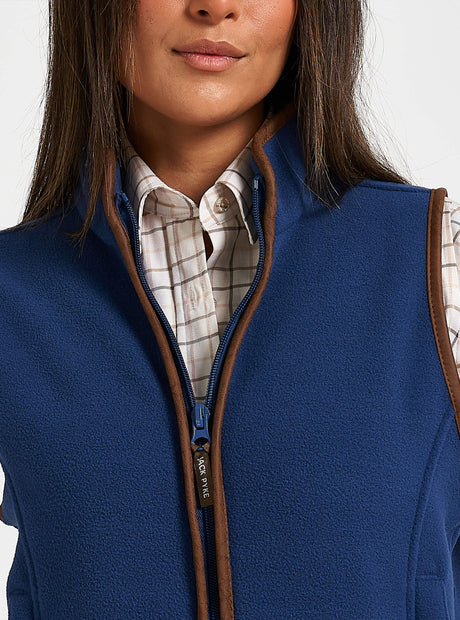 Dames Countryman Fleece Bodywarmer Champignon