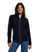 Dames Fleecejas Marineblauw