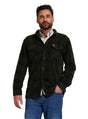 Polar Fleece Overhemd Groen Geruit