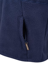 Junior Sherpa Fleecetrui Halve Rits Sail