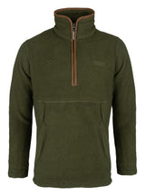 Sherpa Fleecetrui Halve Rits Shiitake