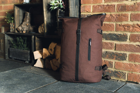 Canvas Rugzak met Rolsluiting