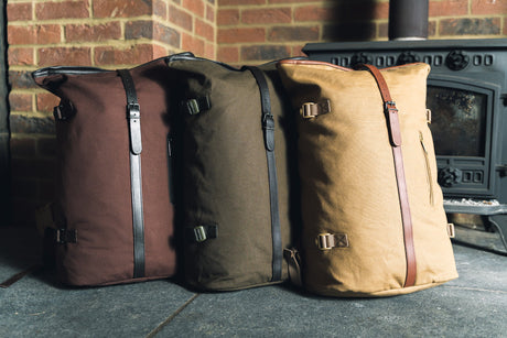 Canvas Rugzak met Rolsluiting
