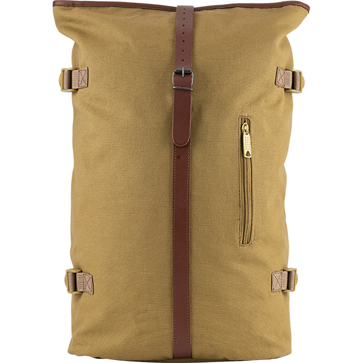 Canvas Rugzak met Rolsluiting