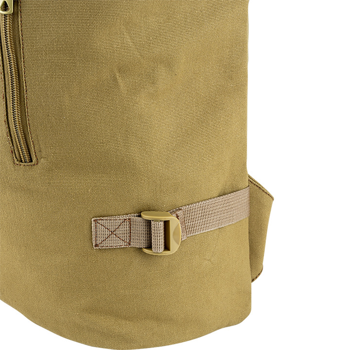 Canvas Rugzak met Rolsluiting